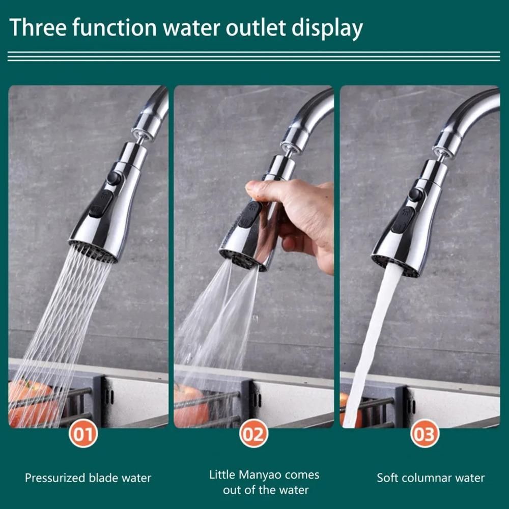 3 Modes Kitchen Sink Faucet | By Niyyah