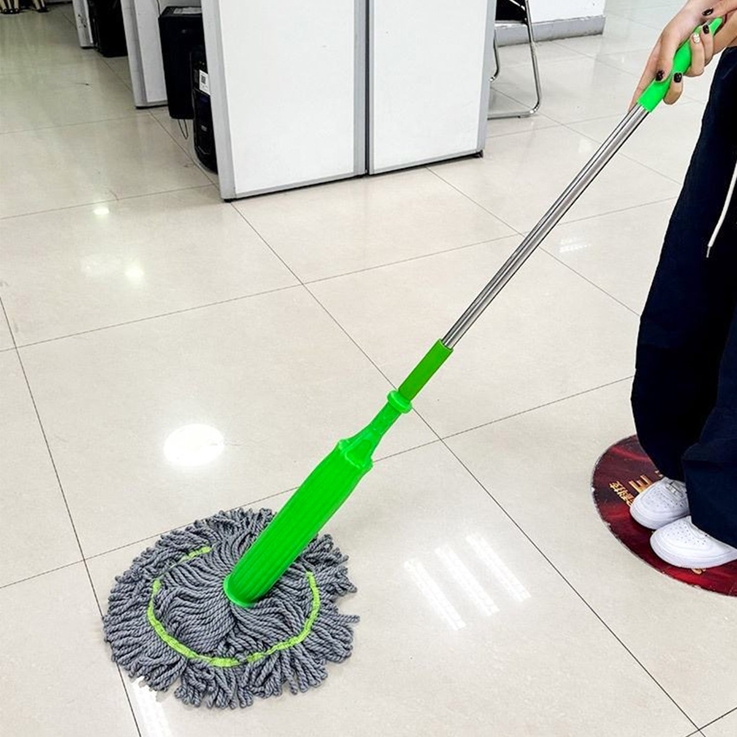 TwistEase™ Pro – 360° Self-Wringing Spin Mop | By Niyyah