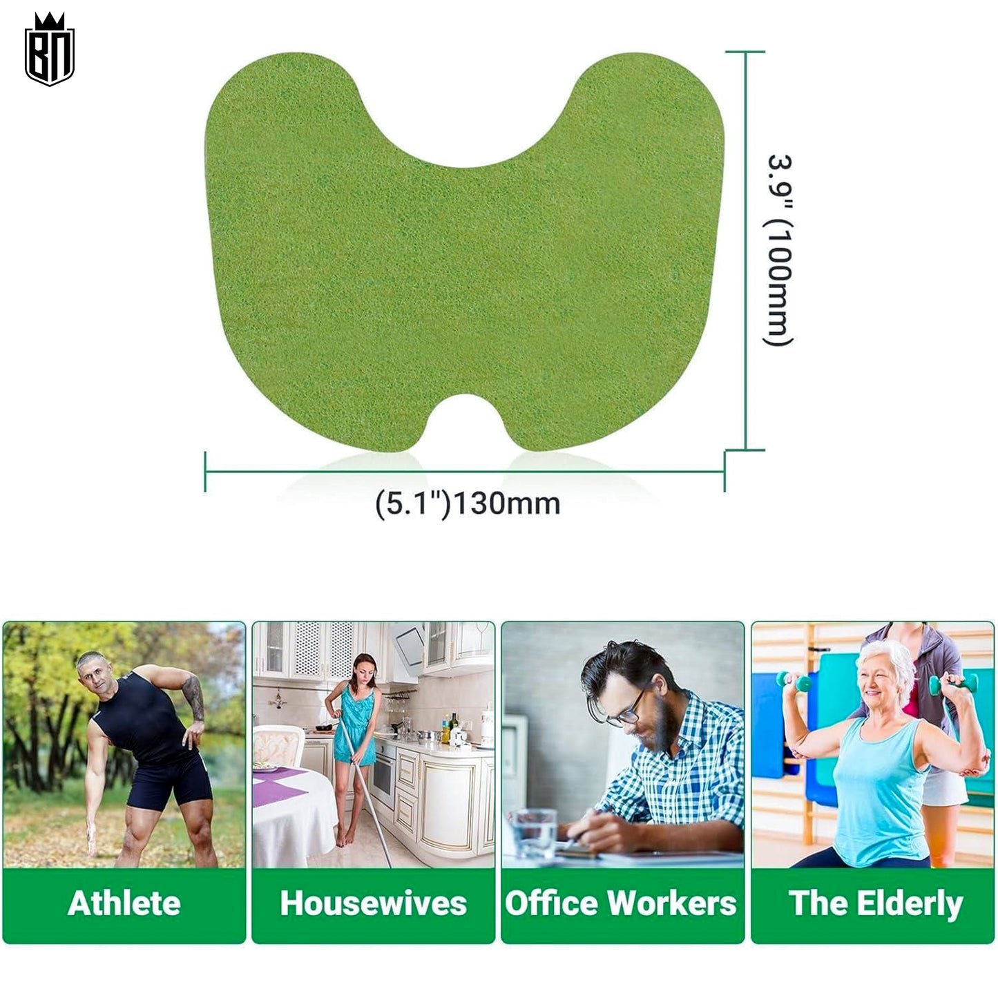 Relieva™ Herbal Knee Patches - 1 Pack(10Pcs) | By Niyyah