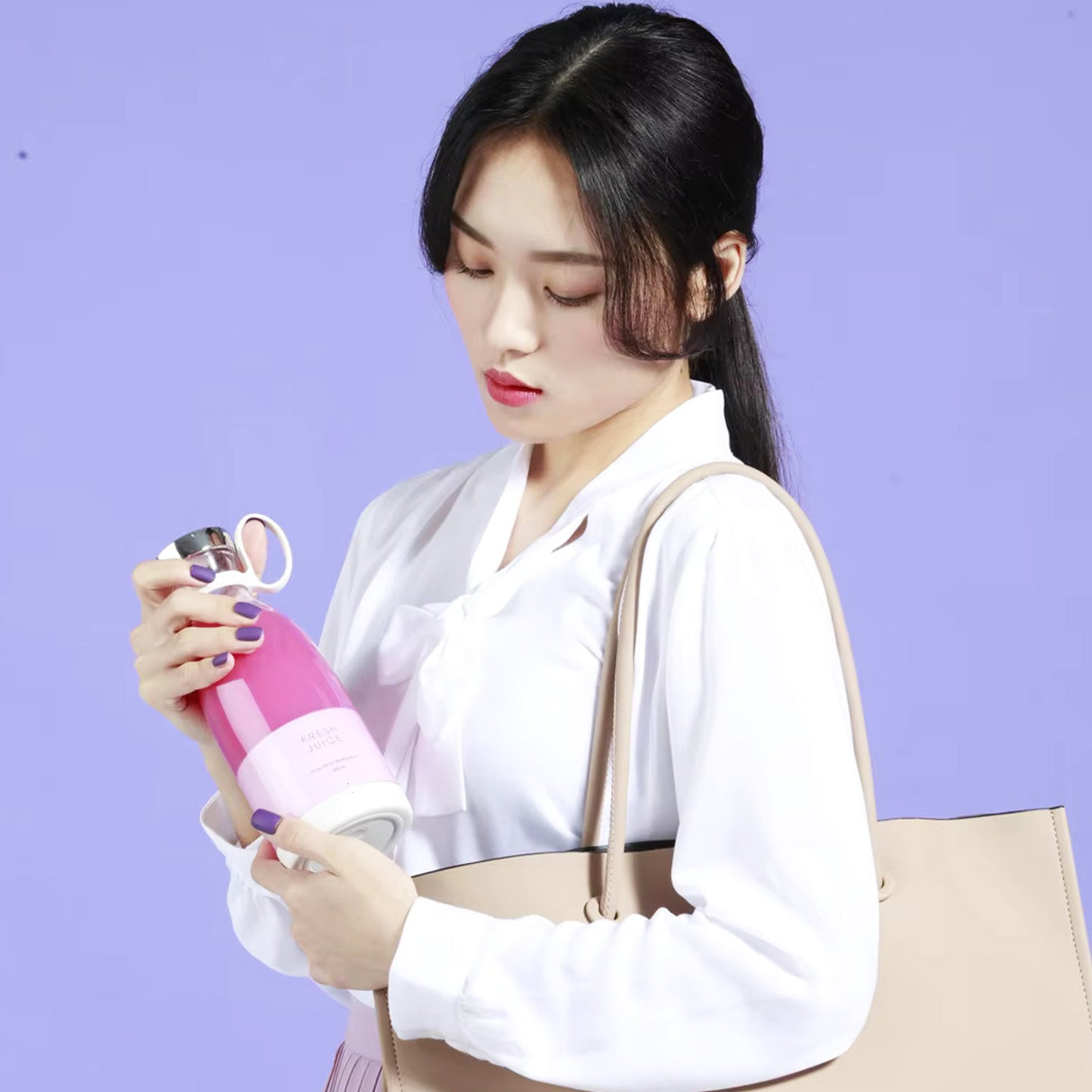 The FlexMix Elite™ By Niyyah | Rechargeable Portable Blender Bottle