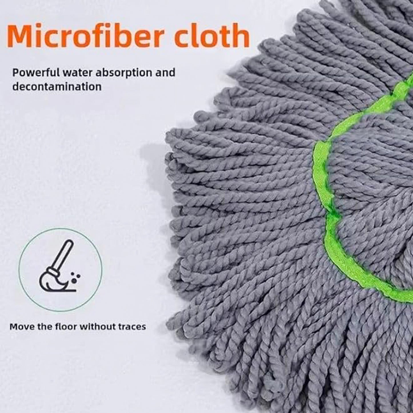 TwistEase™ Pro – 360° Self-Wringing Spin Mop | By Niyyah