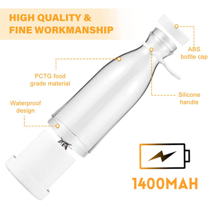 The FlexMix Elite™ By Niyyah | Rechargeable Portable Blender Bottle